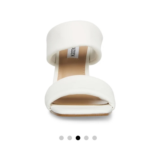 Steve Madden Isa White Sandal NWB - Picture 3 of 8
